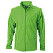 JAMES & NICHOLSON Unisex Fleecejacke, grün, L