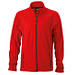 JAMES & NICHOLSON Unisex Fleecejacke, rot, XL