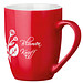Tasse Gloria, 370 ml, rot/weiß Tasse Gloria, 370 ml, rot/weiß