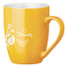Tasse Gloria, 370 ml, gelb/weiß Tasse Gloria, 370 ml, gelb/weiß