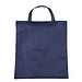 Vliestasche Textile mit kurzen Henkeln, dunkelblau