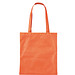 Vliestasche Textile mit langen Henkeln, mandarin