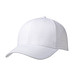 6-Panel-Cap Jack, weiß