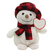 Plüschfigur Christmas, Schneemann