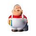 Herr Bert® Anti-Stress-Figuren Maler Bert, weiß