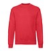 FRUIT OF THE LOOM® Unisex Sweatshirt Set-In, rot, XL