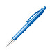 Druckkugelschreiber Jamaika, blaue Mine, blau-transparent Druckkugelschreiber Jamaika, blaue Mine, blau-transparent