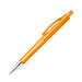 Druckkugelschreiber Jamaika, Orange-Transparent Druckkugelschreiber Jamaika, Orange-Transparent