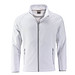 JAMES & NICHOLSON Herren Softshell-Jacke Promo, weiß, L