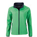 JAMES & NICHOLSON Damen Softshell-Jacke Promo, grün, XL