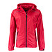 JAMES & NICHOLSON Damen Regenjacke Basic, rot, S JAMES & NICHOLSON Damen Regenjacke Basic, rot, S