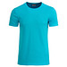 JAMES & NICHOLSON Herren T-Shirt Basic aus Bio-Baumwolle, türkis, S