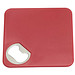 Untersetzer mit Flaschenöffner, Rot