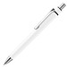 uma® Metall-Druckkugelschreiber Six, weiß