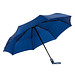 Automatik Windproof Taschenschirm mit farbigem Griff, Marineblau