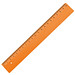 Kunstoff-Lineal, 20cm, orange