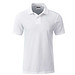 JAMES & NICHOLSON Herren Poloshirt Basic Bio BW, weiß, S JAMES & NICHOLSON Herren Poloshirt Basic Bio BW, weiß, S