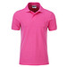 JAMES & NICHOLSON Herren Poloshirt Basic Bio BW, pink, M