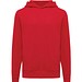 Iqoniq Yengo Hoodie mit Seitentaschen aus rec. Baumwolle, rot, XS