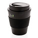 XD COLLECTION Wiederverwendbarer Kaffeebecher, 350 ml, schwarz XD COLLECTION Wiederverwendbarer Kaffeebecher, 350 ml, schwarz