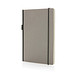 A5 Deluxe Hardcover Notizbuch, grau