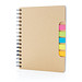 XD COLLECTION Kraft Spiral Notizbuch mit Haftnotizen A5, braun XD COLLECTION Kraft Spiral Notizbuch mit Haftnotizen A5, braun