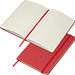 Notizbuch mit Kartonumschlag, DIN A5, rot
