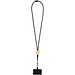 Adhab Smartphone Lanyard mit Bambusdetails, schwarz