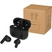 Altais True Wireless Bluetooth® Headset aus recyceltem Kunststoff, schwarz