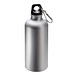 Aluminiumflasche Sporty 0,6 l matt, silber