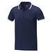 Amarago Polo mit abgesetztem Rand für Herren, navy, XL