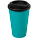 Americano® 350 ml Isolierbecher, aquablau,schwarz Americano® 350 ml Isolierbecher, aquablau,schwarz