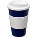 Americano Isolierbecher mit Schutzring, 350 ml, blau,weiss Americano Isolierbecher mit Schutzring, 350 ml, blau,weiss
