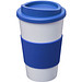 Americano Isolierbecher mit Schutzring, 350 ml, weiss,Mid Blue