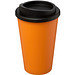 Americano® 350 ml Isolierbecher, orange,schwarz Americano® 350 ml Isolierbecher, orange,schwarz