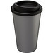 Americano® 350 ml Isolierbecher, silber/schwarz