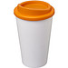 Americano® 350 ml Isolierbecher, weiss/orange