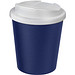 Americano® Espresso 250 ml Isolierbecher mit auslaufsicherem Schraubverschluss, blau/weiß