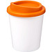 Americano Espresso Isolierbecher, 250 ml, weiss,orange Americano Espresso Isolierbecher, 250 ml, weiss,orange