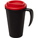 Americano Grande Isolierbecher, 350 ml, schwarz,rot