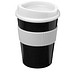 Americano Medio Becher mit Schutzring, 300 ml, schwarz,weiss Americano Medio Becher mit Schutzring, 300 ml, schwarz,weiss