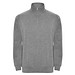 Aneto Pullover mit Viertelreißverschluss, Marl Grey, S