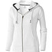 ELEVATE Damen Kapuzensweatjacke Arora, weiß, S ELEVATE Damen Kapuzensweatjacke Arora, weiß, S