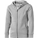 ELEVATE Kinder Kapuzensweatjacke Arora, grau meliert, 104 ELEVATE Kinder Kapuzensweatjacke Arora, grau meliert, 104