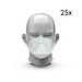 Atemschutzmaske "HB2", FFP2 NR, 25er-Pack, weiß Atemschutzmaske "HB2", FFP2 NR, 25er-Pack, weiß