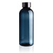 Auslaufsichere Trinkflasche mit Metalldeckel, blau