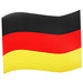 Automagnetflagge Deutschland, Groß Automagnetflagge Deutschland, Groß