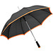 Automatik-Regenschirm Border, schwarz/orange Automatik-Regenschirm Border, schwarz/orange