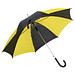 Automatik-Stockschirm, Schwarz/Gelb