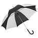 Automatik-Stockschirm, Schwarz/Weiß